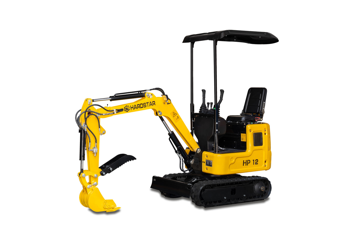 Mini Excavator HP12 with Mechanical Thumb Clamp